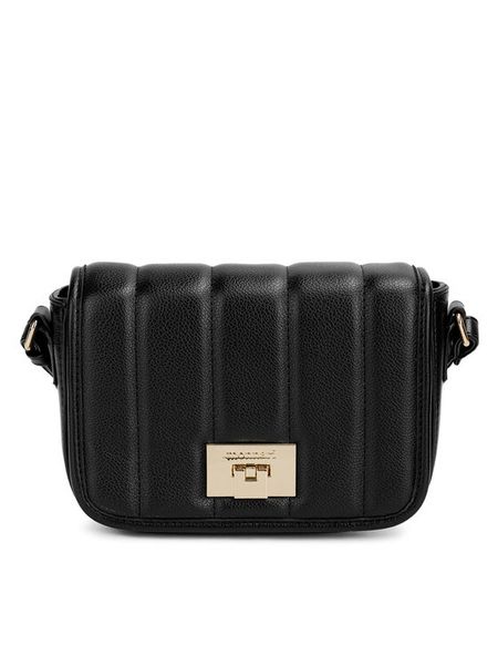 Monnari Torebka TORIMP0-24Z-BAG4020-K020D000 Czarny. Czarne listonoszki damskie Monnari, bez wzorów, ze skóry, bez dodatków. Za 169.99 zł.