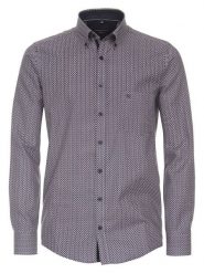 CASAMODA Koszula - Casual fit - w kolorze granatowym rozmiar: L. Niebieskie koszule męskie CASAMODA, l, bez wzorów, z bawełny, bez kołnierzyka, bez ramiączek. Za 139.20 zł.