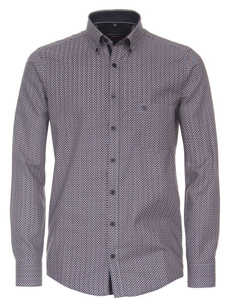 CASAMODA Koszula - Casual fit - w kolorze granatowym rozmiar: L. Niebieskie koszule męskie CASAMODA, l, bez wzorów, z bawełny, bez kołnierzyka, bez ramiączek. Za 72.99 zł.