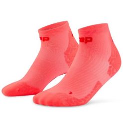 Męskie skarpety kompresyjne sportowe za kostkę low cut Core Run Ultralight CEP. Brązowe skarpetki damskie CEP, bez wzorów, z elastanu. Za 84.00 zł.