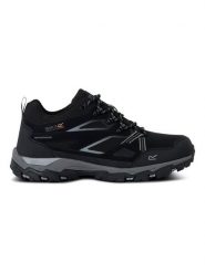 Regatta Buty turystyczne "Holcombe III" w kolorze czarnym rozmiar: 41. Czarne buty trekkingowe męskie Regatta, z materiału, bez zapięcia, outdoorowe. Za 219.60 zł.
