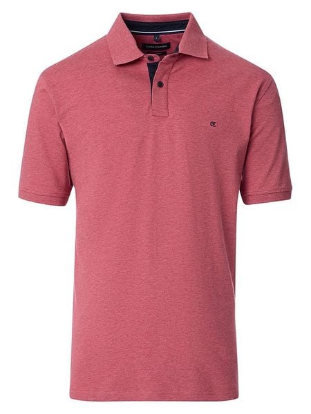 CASAMODA Koszulka polo w kolorze czerwonym rozmiar: M. Czerwone koszulki polo męskie CASAMODA, m, bez wzorów, bez ramiączek. Za 69.91 zł.