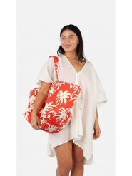 Barts Torba plażowa "Juno" w kolorze czerwonym - 37 x 36 x 36 cm rozmiar: onesize. Czerwone torebki klasyczne damskie Barts, bez wzorów, z bawełny, bez dodatków. Za 132.98 zł.