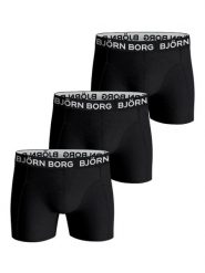 Bjorn_borg COTTON STRETCH BOXER 3p JUNIOR MULTIPACK 1. Bokserki męskie Björn Borg, bez wzorów, z materiału. Za 226.00 zł.