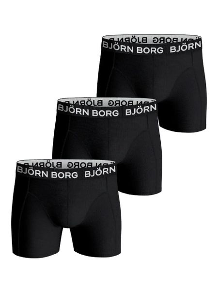 Bjorn_borg COTTON STRETCH BOXER 3p JUNIOR MULTIPACK 1. Bokserki męskie Björn Borg, bez wzorów, z materiału. Za 226.00 zł.