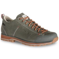Buty trekkingowe męskie Dolomite Cinquantaquattro Low FG GTX. Zielone buty trekkingowe męskie Dolomite, bez zapięcia, trekkingowe. Za 663.95 zł.