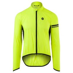 Wiatroszczelna kurtka Agu II Essential. Żółte kurtki męskie Agu, na zimę, s, bez wzorów, z materiału, eleganckie, bez kaptura. Za 397.50 zł.