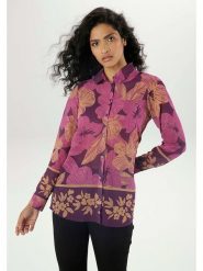 Aniston Bluzka w kolorze różowym rozmiar: 40. Różowe bluzki damskie Aniston, bez wzorów, bez kołnierzyka, bez ramiączek. Za 78.95 zł.