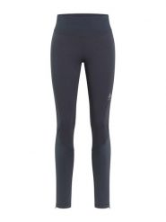 Odlo Legginsy "Langnes" w kolorze granatowym do biegania rozmiar: S. Niebieskie legginsy damskie Odlo, s, bez wzorów. Za 237.17 zł.
