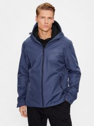 4F Kurtka outdoor 4FAW23TTJAM304 Granatowy Regular Fit. Niebieskie kurtki outdoor męskie 4f, m, bez wzorów, z syntetyku, bez kaptura. Za 239.99 zł.