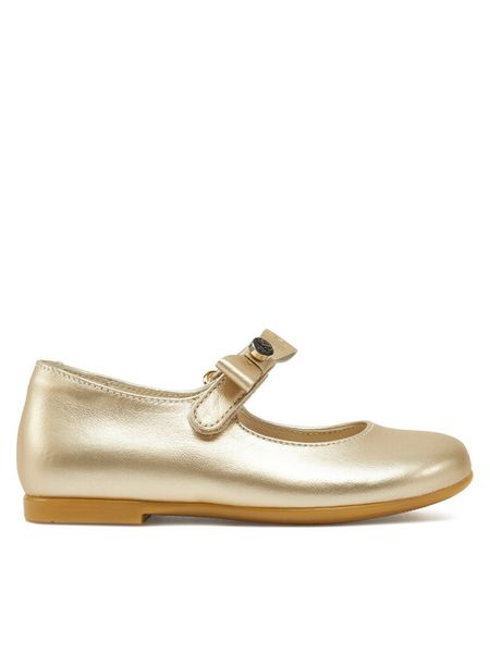 Calvin Klein Jeans Baleriny Ballerina V1A3-83040-0220 Złoty. Żółte baleriny dziewczęce Calvin Klein Jeans, z jeansu. Za 279.99 zł.