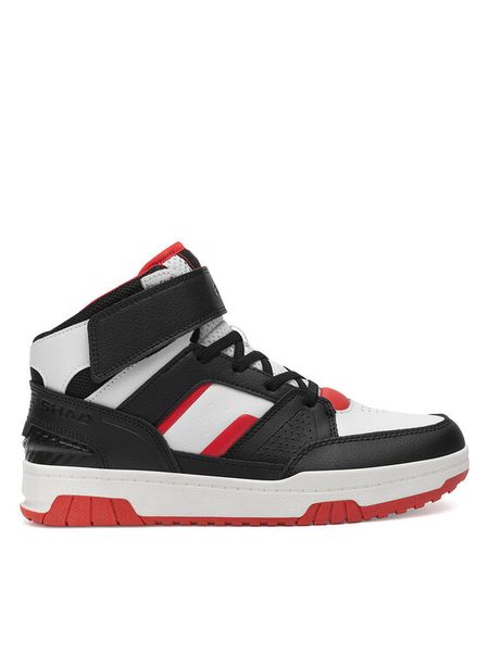 Shaq Sneakersy BREAKER MID AQ95013Y-BWR Czarny. Czarne buty sportowe chłopięce Shaq, bez wzorów, ze skóry, bez zapięcia. Za 199.99 zł.