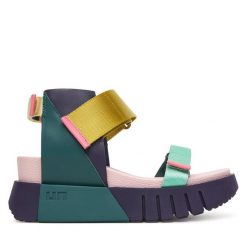 Sandały United Nude. Sandały damskie United Nude, bez wzorów, bez obcasa, na koturnie. Za 1,049.00 zł.