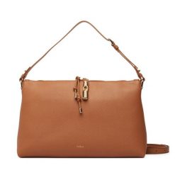 Torebka Furla. Brązowe torebki klasyczne damskie Furla, bez wzorów, bez dodatków. Za 1,439.00 zł.