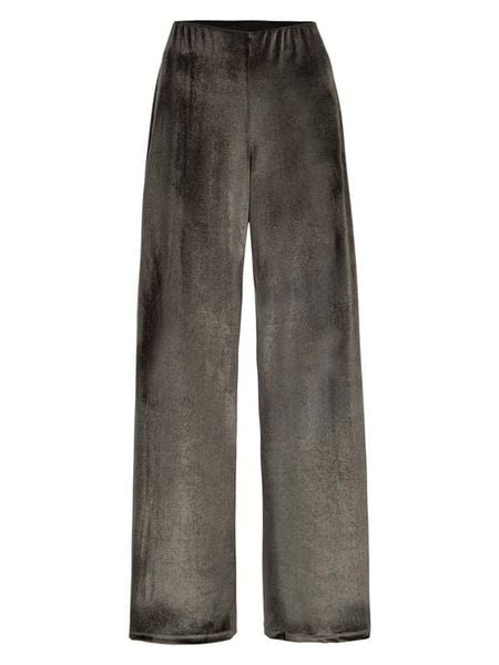 Herrlicher Spodnie w kolorze ciemnobrązowym rozmiar: XL. Brązowe spodnie materiałowe damskie Herrlicher, bez wzorów, z materiału, z podwyższonym stanem. Za 161.34 zł.