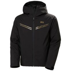 Kurtka narciarska Helly Hansen Alpine Insulated. Czarne kurtki narciarskie i snowboardowe damskie Helly Hansen, l, bez wzorów, z materiału, bez kaptura, narciarskie. Za 1,109.00 zł.