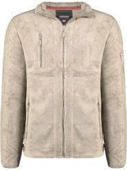 ANAPURNA Kurtka polarowa "Utah" w kolorze beżowym rozmiar: XXL. Brązowe kurtki męskie ANAPURNA, xxl, bez wzorów, z polaru, bez kaptura. Za 113.99 zł.