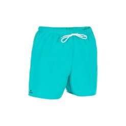 Spodenki surfing krótkie Hendaia NT. Niebieskie kąpielówki męskie OLAIAN, bez wzorów, z materiału, sportowe. Za 15.99 zł.
