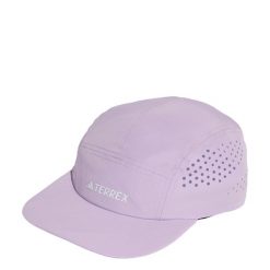 Czapka Terrex Climacool 5-Panel Solid. Czerwone czapki męskie Adidas, bez wzorów, sportowe. Za 149.00 zł.