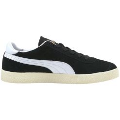 Męskie Zamszowe Buty Sportowe Club Logo. Białe buty sportowe na co dzień męskie Puma, z zamszu, bez zapięcia. Za 387.99 zł.