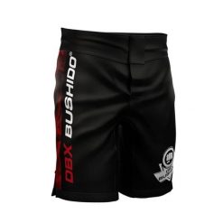 Szorty spodenki treningowe do sportów walki Leone DBX Bushido. Czarne szorty męskie DBX BUSHIDO, bez kołnierzyka. Za 169.99 zł.