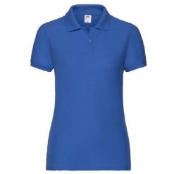Koszulka Polo Damska. Niebieskie bluzki sportowe damskie Fruit of the Loom, xl, bez wzorów, bez ramiączek. Za 66.99 zł.