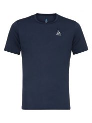 Odlo Koszulka sportowa "Cardada" w kolorze granatowym rozmiar: M. Niebieskie t-shirty sportowe męskie Odlo, m, z materiału, bez ramiączek, outdoorowe. Za 114.17 zł.