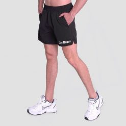 Szorty męskie fitness regular czarne Light Essence. Czarne szorty męskie GYMBEAM, m, z elastanu, na fitness i siłownię. Za 63.90 zł.