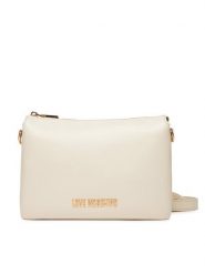 LOVE MOSCHINO Torebka JC4075PP1NLF0110 Écru. Listonoszki damskie Love Moschino, bez wzorów, ze skóry, bez dodatków. Za 709.99 zł.