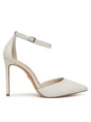 Aldo Szpilki Derperla 13918796 Biały. Białe szpilki Aldo, bez wzorów, ze skóry, bez obcasa. Za 439.99 zł.