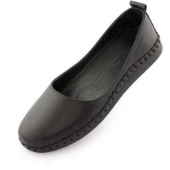 NELL damskie baleriny ze skóry, czarne, rozmiar 41. Czarne baleriny damskie ENELL, bez wzorów, ze skóry, bez obcasa. Za 358.99 zł.