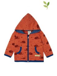 Loud + proud Bluza "Druck" w kolorze pomarańczowym rozmiar: 62/68. Pomarańczowe bluzy i bluzki niemowlęce bez wzorów, z bawełny, bez ramiączek, bez kaptura. Za 66.47 zł.