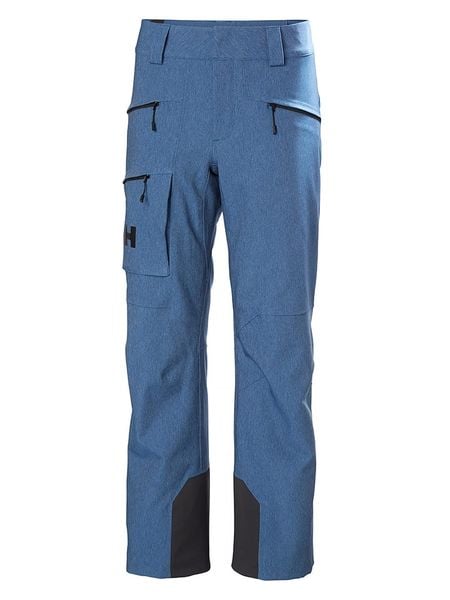 Helly Hansen Spodnie narciarskie "Powderqueen" w kolorze niebieskim rozmiar: XL. Niebieskie spodnie dresowe damskie Helly Hansen, s, z materiału, narciarskie. Za 501.57 zł.