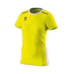 Koszulka damska Errea Konnor. Białe t-shirty damskie ERREA, l, z aplikacjami, z materiału, bez kołnierzyka. Za 168.55 zł.