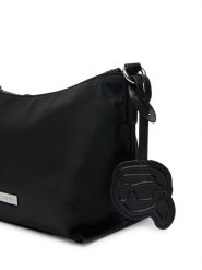 KARL LAGERFELD Torebka B2W30071 Czarny. Czarne listonoszki damskie Karl Lagerfeld, bez wzorów, z materiału, bez dodatków. Za 779.99 zł.