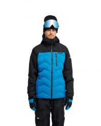 Kurtka śniegowa techniczna dla Mężczyzn THE EDGE 20K Niebieski. Niebieskie kurtki narciarskie i snowboardowe damskie Quiksilver, l, bez wzorów, z materiału, bez kaptura, narciarskie. Za 1,199.99 zł.
