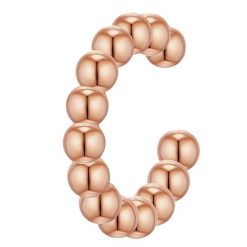 Glanzstücke München Srebrne klamry na ucho srebro wysokiej próby różowe złoto Kolczyki 1 ct Damski. Czerwone kolczyki damskie Glanzstücke München, pozłacane. Za 119.99 zł.