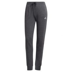 Spodnie damskie adidas Essentials Slim Tapered Cuffed Pant. Białe spodnie dresowe damskie Adidas, l, na fitness i siłownię. Za 127.00 zł.