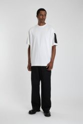 La Haine Inside Us T-shirt | 3Z M1206 | Mężczyzna | Biały. Białe t-shirty męskie La Haine Inside Us, m, bez wzorów, z bawełny, bez kołnierzyka. W wyprzedaży za 279.00 zł.