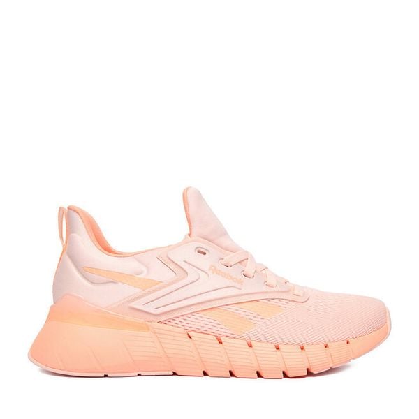 Buty na siłownię Reebok. Czerwone buty sportowe na co dzień damskie Reebok, bez wzorów, na fitness i siłownię. Za 309.99 zł.