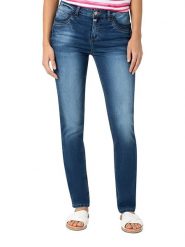 Timezone Dżinsy - Slim fit - w kolorze granatowym rozmiar: W33/L32. Niebieskie jeansy damskie Timezone. Za 136.13 zł.