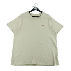 Second life - Levi Strauss T-shirt męski krótki rękaw - Jak nowy. Brązowe t-shirty męskie Levi's, l, bez wzorów, z jeansu, bez kołnierzyka. Za 63.86 zł.