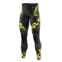 Legginsy sportowe męskie EXTREME HOBBY BLACK PANTHER. Czarne bielizna termoaktywna męska EXTREME HOBBY, m, bez wzorów, z elastanu. Za 229.00 zł.