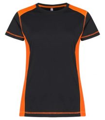 Clique Ambition-T Women Koszulka - Widoczna w kolorze Visib Orange. Brązowe t-shirty damskie CLIQUE, l, bez wzorów, z bawełny, bez kołnierzyka. Za 141.75 zł.