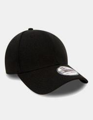 Czapka New Era Flag 39thirty. Czarne czapki męskie New Era, bez wzorów, z bawełny. Za 111.85 zł.