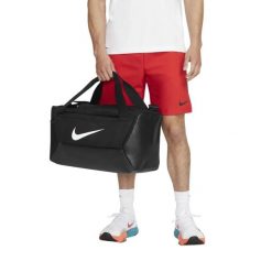 Torba Brasilia Duffle Bag Jeden Rozmiar. Szare torby męskie na ramię Nike, bez wzorów, z materiału, bez dodatków. Za 220.99 zł.