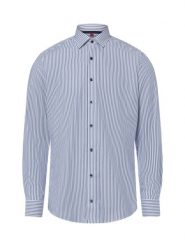 Finshley & Harding koszula biznesowa Mężczyźni Slim Fit Bawełna (100%) biały, 42. Białe koszule męskie Finshley & Harding, m, bez wzorów, z bawełny, bez kołnierzyka, bez ramiączek. Za 179.95 zł.