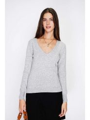 William de Faye Sweter w kolorze jasnoszarym rozmiar: 38. Szare swetry klasyczne damskie William De Faye, z kaszmiru, bez kołnierzyka. Za 113.99 zł.