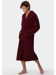 Schiesser Szlafrok w kolorze czerwonym rozmiar: S. Czerwone szlafroki męskie Schiesser, s, bez wzorów. Za 178.79 zł.