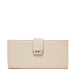 Portfel Nine West. Brązowe portfele damskie Nine West, bez wzorów. Za 79.99 zł.